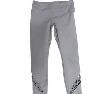 ALO YOGA BEIGE/GRAY ENTWINE FULL‎ LENGTH LEGGINGS SIZE S - MSRP$108